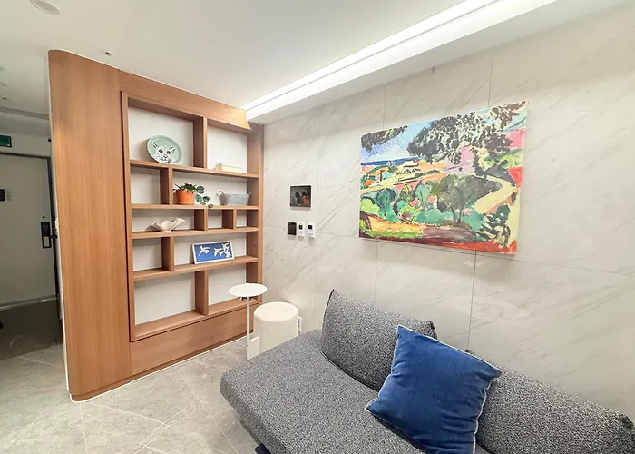 Gangnam 서초 5 1 Premium Queen Bed Km 하우스 아파트 *