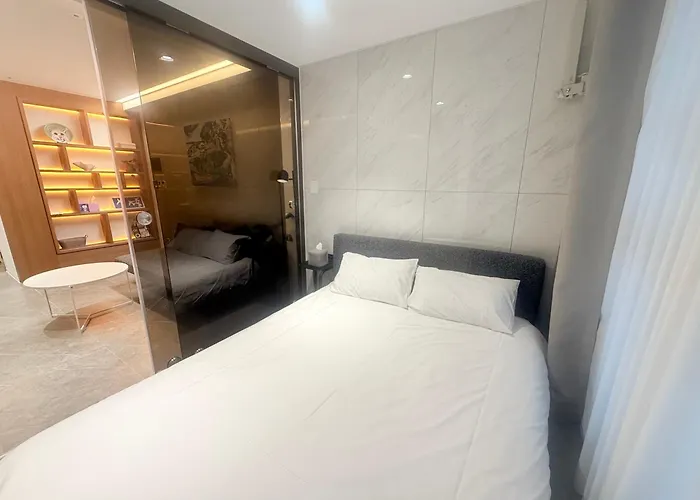 아파트 Gangnam 서초 5 1 Premium Queen Bed Km 하우스